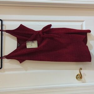 NWT Lily Rose XL Elegant Red Wrap Dress